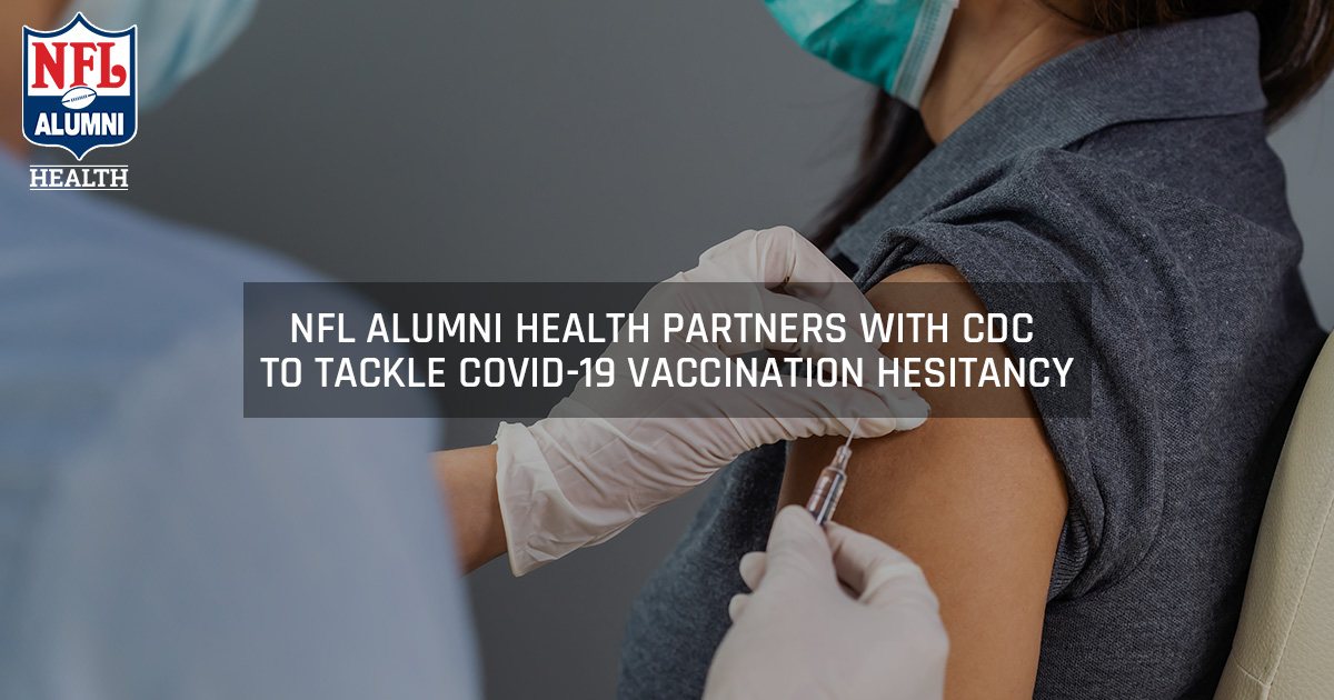 NFL Alumni team up with CDC to Tackle COVID-19