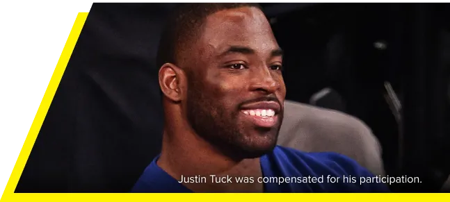 Hugh Douglas was compensated for his participation.