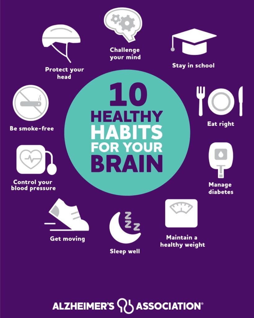 10 Healthy Habits For Your Brain